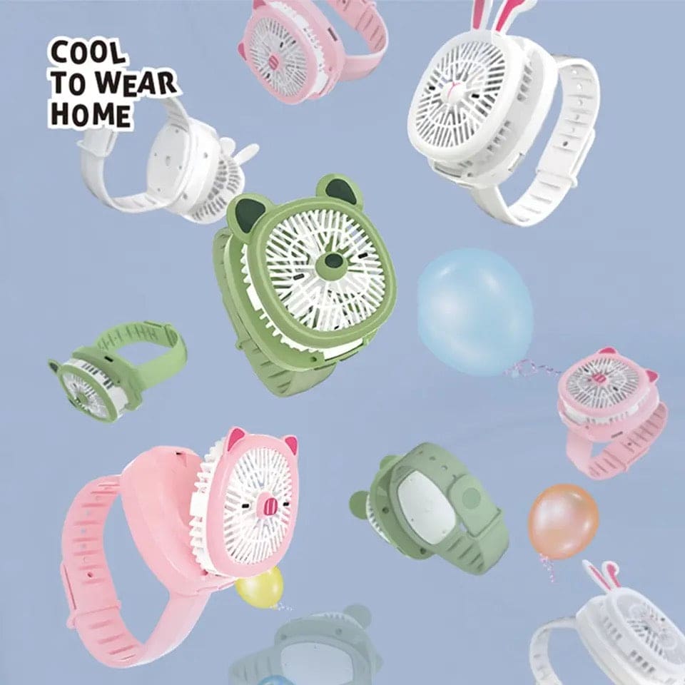Mini Fan Cartoon Watch, Small USB Rechargeable Wrist Fan, Handheld Desktop Fan, Mini Hand Held Cooling Fan, Mini Cartoon Wristband Fan, Children Travel Air Cooler, Cute Design Fan For Kids Mini Fan Cartoon Watch, Small USB Rechargeable Wrist Fan, Handheld Desktop Fan, Mini Hand Held Cooling Fan, Mini Cartoon Wristband Fan, Children Travel Air Cooler, Cute Design Fan For Kids